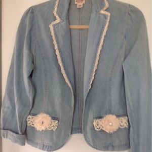 Women's jean blazer
